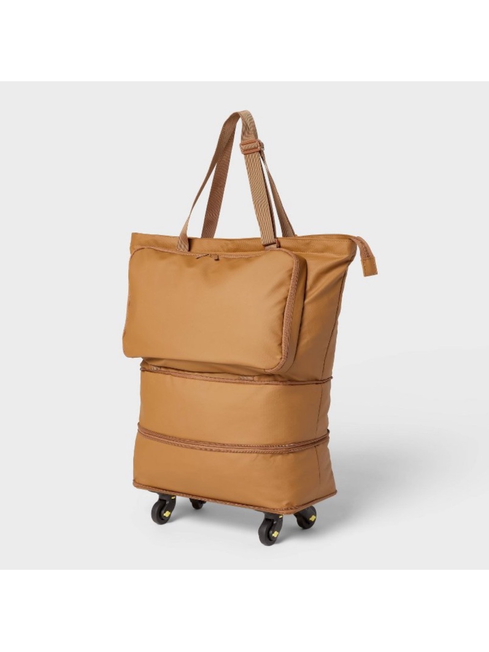 New Target Collapsible Rolling Tote